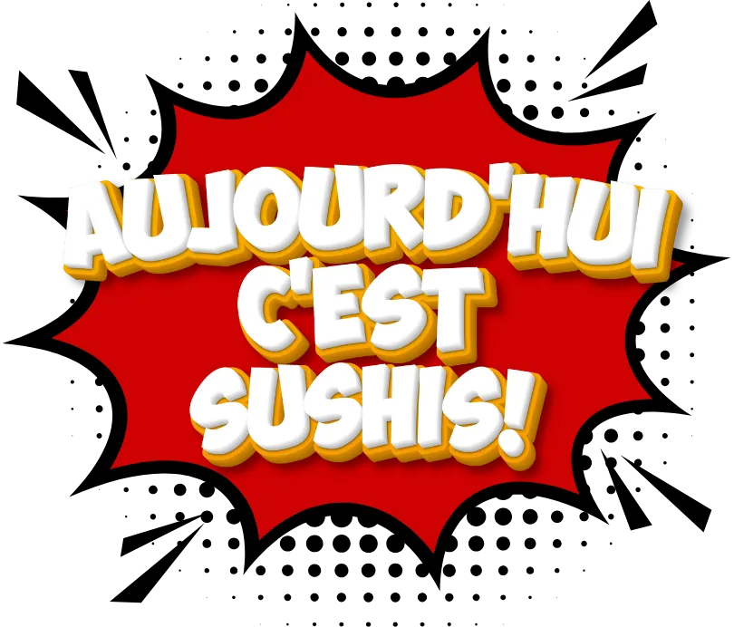Aujourd’hui, c’est sushi! Commandez chez Mitosumo